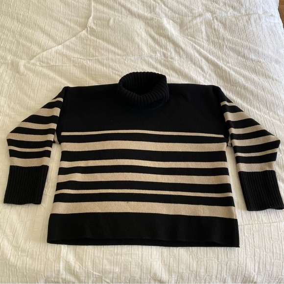 PROENZA SCHOULER Striped wool and cashmere-blend turtleneck sweater - Picture 6 of 12